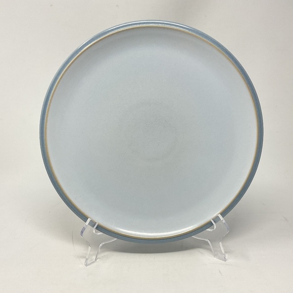 Denby Everyday Cool Blue Stoneware Dinner Plate (4 available $20 EACH) - Picture 1 of 4